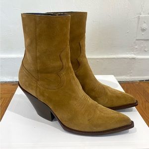 Celine western brown suede boot size 40